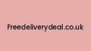 Freedeliverydeal.co.uk Coupon Codes