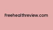 Freehealthreview.com Coupon Codes