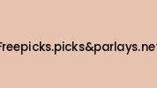 Freepicks.picksandparlays.net Coupon Codes