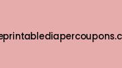 Freeprintablediapercoupons.com Coupon Codes