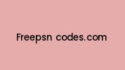 Freepsn-codes.com Coupon Codes
