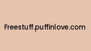 Freestuff.puffinlove.com Coupon Codes