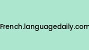 French.languagedaily.com Coupon Codes