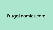 Frugal-nomics.com Coupon Codes