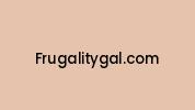 Frugalitygal.com Coupon Codes