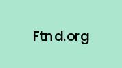 Ftnd.org Coupon Codes