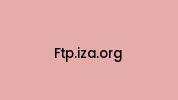 Ftp.iza.org Coupon Codes