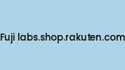 Fuji-labs.shop.rakuten.com Coupon Codes