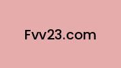 Fvv23.com Coupon Codes