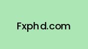 Fxphd.com Coupon Codes