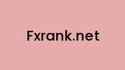 Fxrank.net Coupon Codes