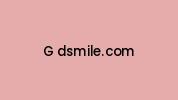 G-dsmile.com Coupon Codes