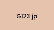 G123.jp Coupon Codes