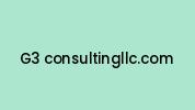 G3-consultingllc.com Coupon Codes