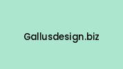 Gallusdesign.biz Coupon Codes