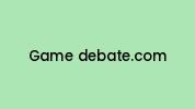 Game-debate.com Coupon Codes