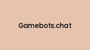 Gamebots.chat Coupon Codes