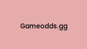 Gameodds.gg Coupon Codes