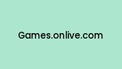 Games.onlive.com Coupon Codes