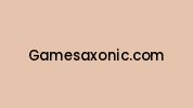 Gamesaxonic.com Coupon Codes