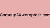 Gameup24.wordpress.com Coupon Codes