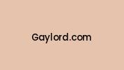 Gaylord.com Coupon Codes