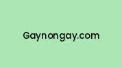 Gaynongay.com Coupon Codes