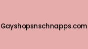 Gayshopsnschnapps.com Coupon Codes