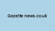 Gazette-news.co.uk Coupon Codes