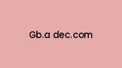 Gb.a-dec.com Coupon Codes