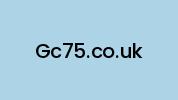 Gc75.co.uk Coupon Codes