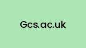 Gcs.ac.uk Coupon Codes