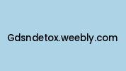 Gdsndetox.weebly.com Coupon Codes