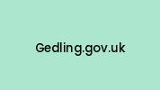Gedling.gov.uk Coupon Codes