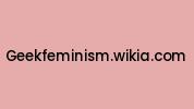 Geekfeminism.wikia.com Coupon Codes
