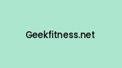 Geekfitness.net Coupon Codes