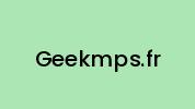 Geekmps.fr Coupon Codes