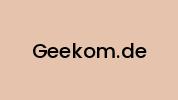 Geekom.de Coupon Codes