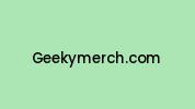 Geekymerch.com Coupon Codes