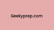 Geekyprep.com Coupon Codes
