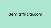 Gem-affiliate.com Coupon Codes