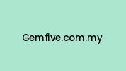 Gemfive.com.my Coupon Codes