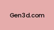 Gen3d.com Coupon Codes