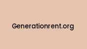 Generationrent.org Coupon Codes