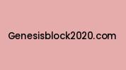 Genesisblock2020.com Coupon Codes