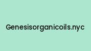 Genesisorganicoils.nyc Coupon Codes