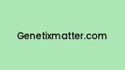 Genetixmatter.com Coupon Codes