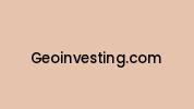 Geoinvesting.com Coupon Codes