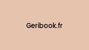 Geribook.fr Coupon Codes