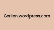 Gerilen.wordpress.com Coupon Codes